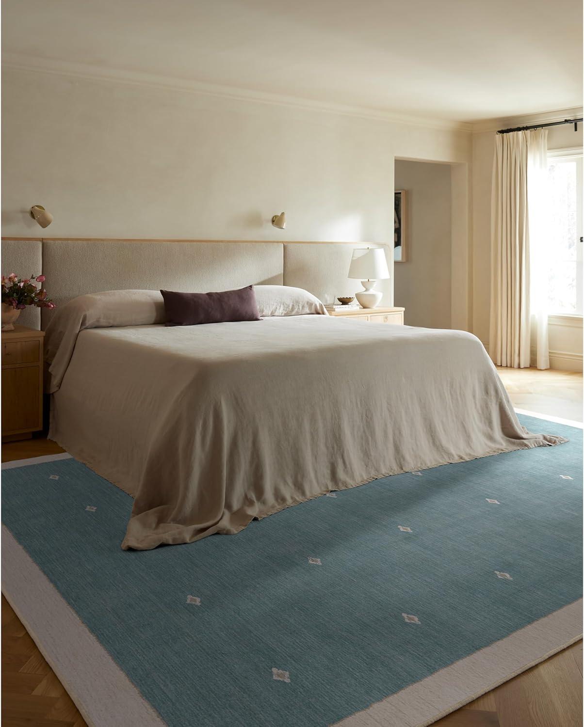 imageRUGGABLE Machine Washable Area Rug Founders Cyrus Black 2x3 StainResistant NonSlip Small Washable Rugs for Living Room Bedroom Hallway Entryway ampamp Officewith Standard PadLaine Ivory Natural Cushioned Pad