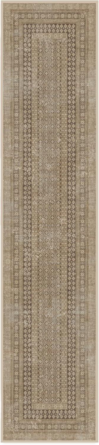 imageRUGGABLE Machine Washable Area Rug Founders Cyrus Black 2x3 StainResistant NonSlip Small Washable Rugs for Living Room Bedroom Hallway Entryway ampamp Officewith Standard PadCyrus Rose Gold Standard Pad