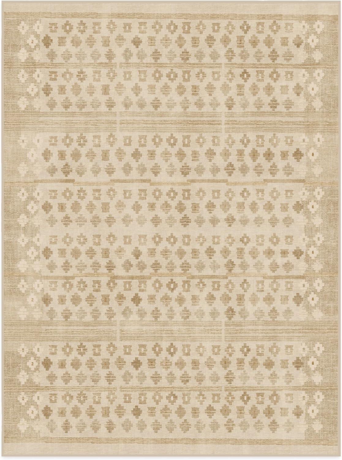 imageRUGGABLE Machine Washable Area Rug Founders Cyrus Black 2x3 StainResistant NonSlip Small Washable Rugs for Living Room Bedroom Hallway Entryway ampamp Officewith Standard PadCyrus Rose Gold Standard Pad