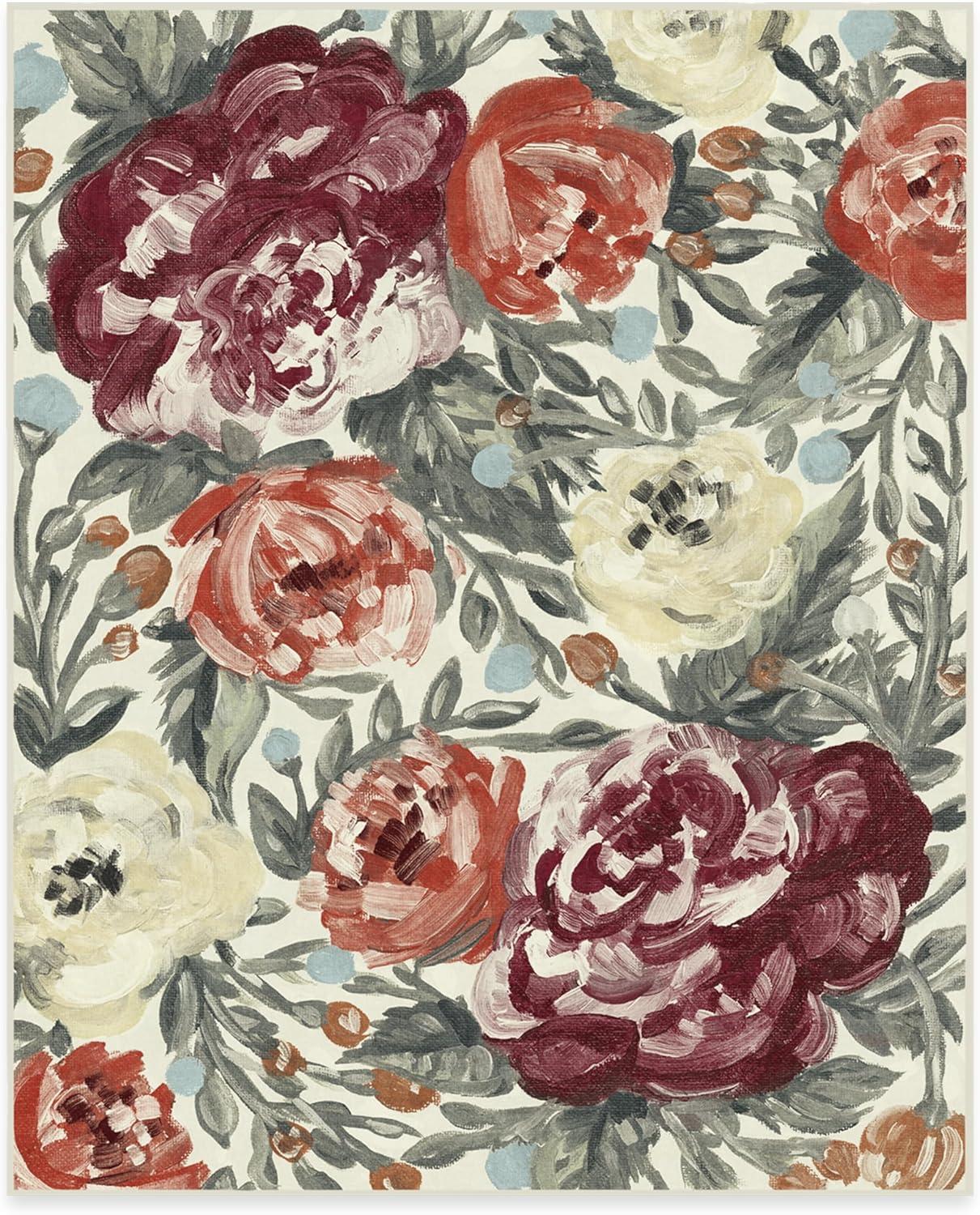 imageRUGGABLE Washable Area Rug Camellia Midnight 3x5 StainResistant NonSlip Small Machine Washable Rugs for Living Room Bedroom Hallway Entryway ampamp Officewith Standard PadCurrant Cushioned Pad