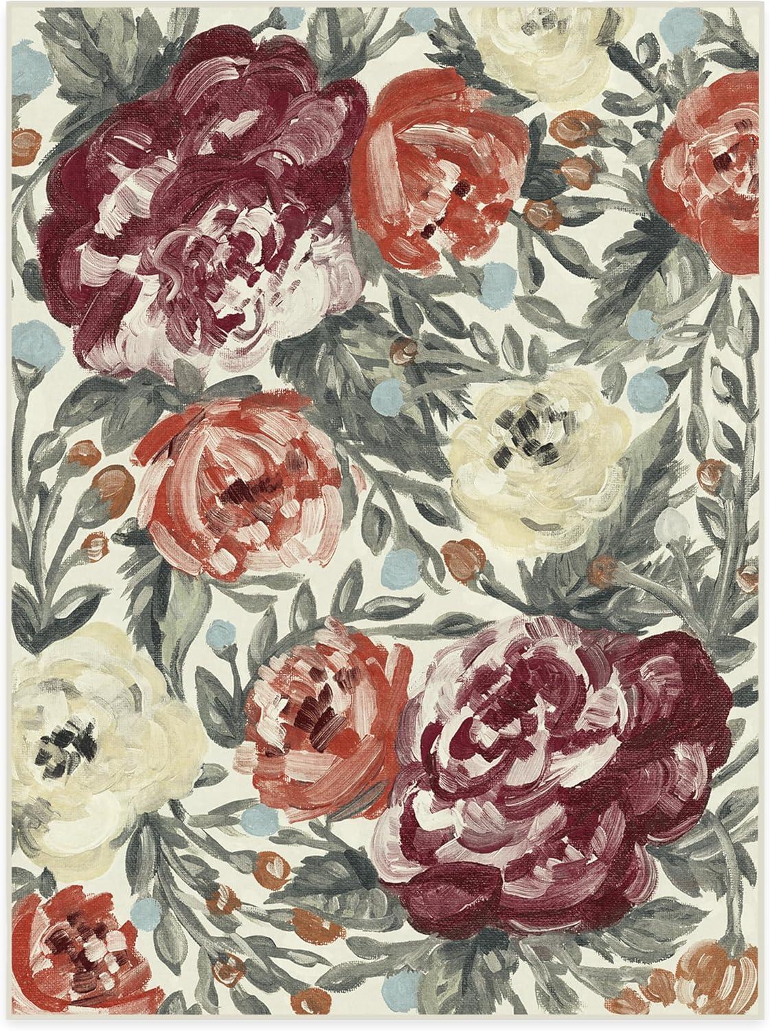 imageRUGGABLE Washable Area Rug Camellia Midnight 3x5 StainResistant NonSlip Small Machine Washable Rugs for Living Room Bedroom Hallway Entryway ampamp Officewith Standard PadCurrant Cushioned Pad