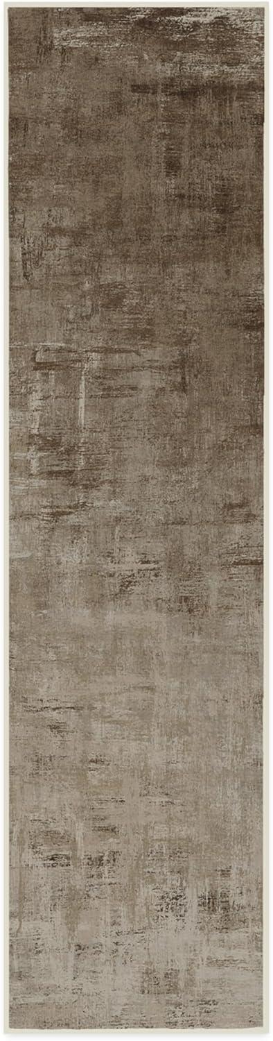 imageRUGGABLE Washable Modern Area Rug Impasto Natural 3x5 StainResistant NonSlip Small Machine Washable Rugs for Living Room Bedroom Hallway Entryway ampamp Officewith Standard PadNatural Standard Pad