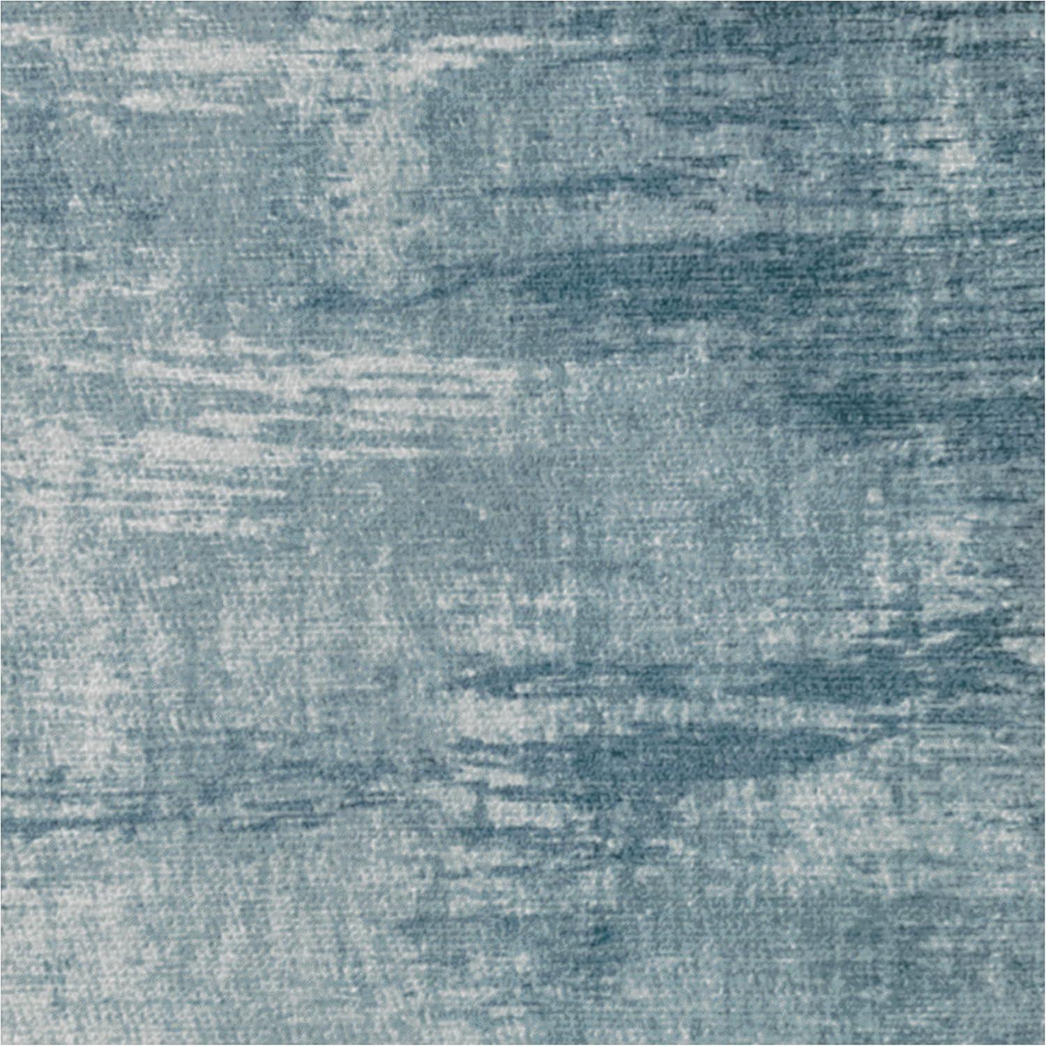 imageRUGGABLE Washable Modern Area Rug Impasto Natural 3x5 StainResistant NonSlip Small Machine Washable Rugs for Living Room Bedroom Hallway Entryway ampamp Officewith Standard PadSlate Blue Standard Pad