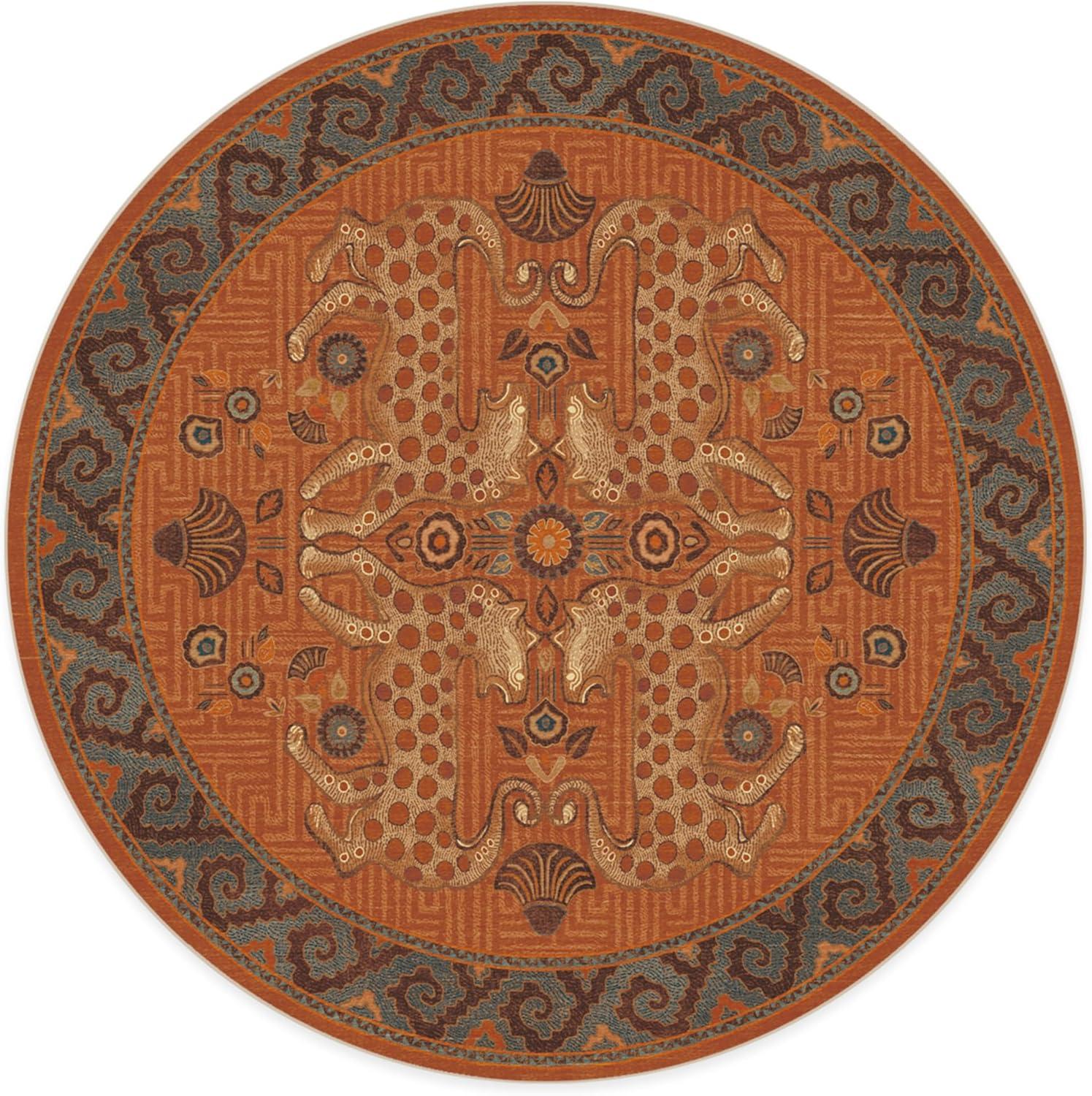 imageRUGGABLE x Justina Blakeney Machine Washable Area Rug Josephine Midnight 4x6 StainResistant NonSlip Medium Rugs for Living Room Bedroom Hallway Entryway ampamp Officewith Standard PadEartha Terracotta Standard Pad