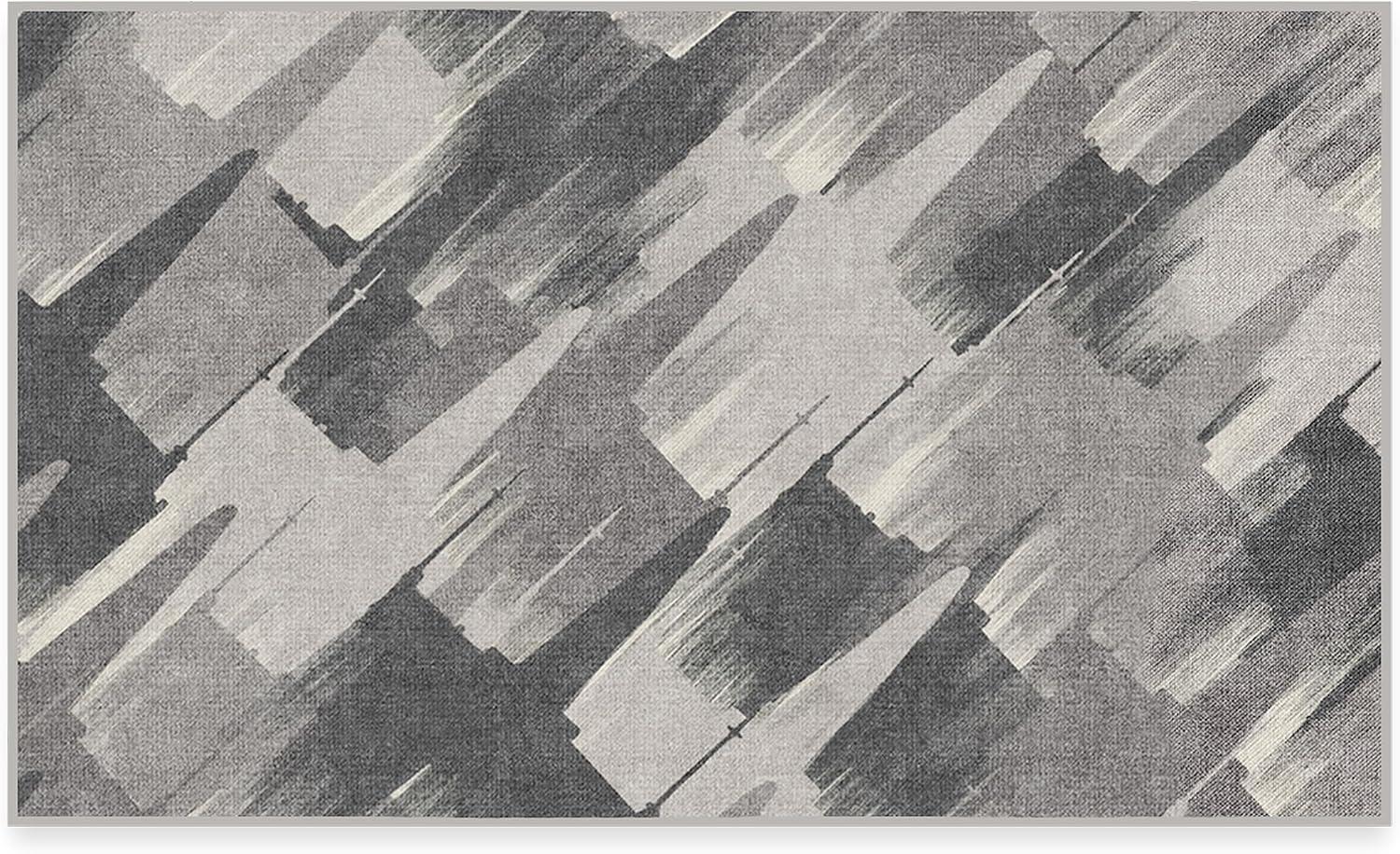 imageRUGGABLE x Star Wars Washable Area Rug Grogu Trellis Ash Grey 3x5 StainResistant NonSlip Small Machine Washable Rugs for Living Room Bedroom Hallway Entryway ampamp Officewith Standard PadC Rogue Squadron Grey Cushioned Pad