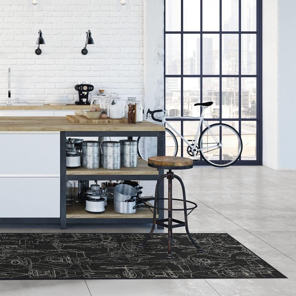 imageRUGGABLE x Star Wars Washable Area Rug Grogu Trellis Ash Grey 3x5 StainResistant NonSlip Small Machine Washable Rugs for Living Room Bedroom Hallway Entryway ampamp Officewith Standard PadArmada Black Cushioned Pad