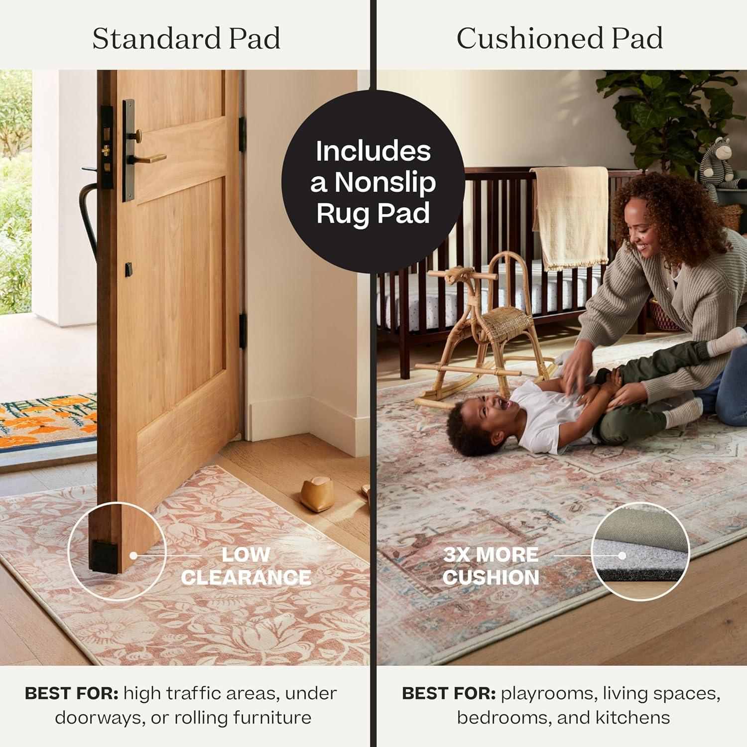 imageRUGGABLE x Star Wars Washable Area Rug Grogu Trellis Ash Grey 3x5 StainResistant NonSlip Small Machine Washable Rugs for Living Room Bedroom Hallway Entryway ampamp Officewith Standard PadC Rogue Squadron Dark Teal Standard Pad