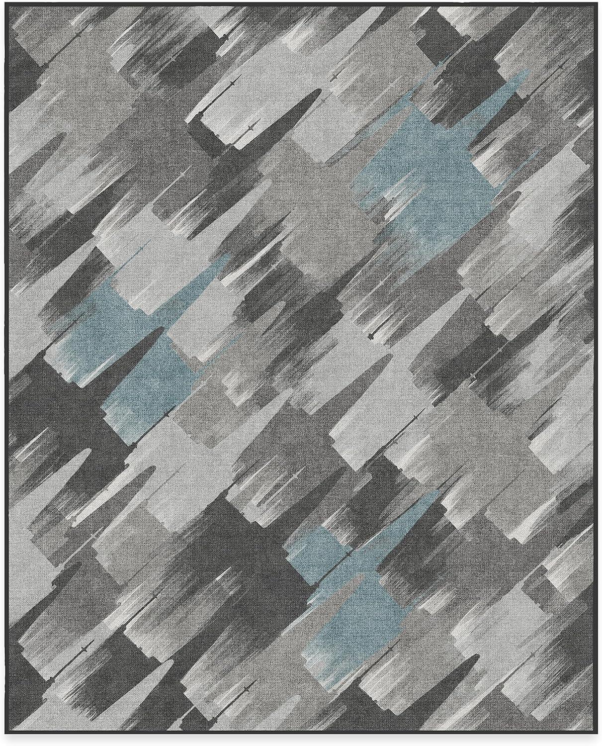 imageRUGGABLE x Star Wars Washable Area Rug Grogu Trellis Ash Grey 3x5 StainResistant NonSlip Small Machine Washable Rugs for Living Room Bedroom Hallway Entryway ampamp Officewith Standard PadC Rogue Squadron Dark Teal Standard Pad