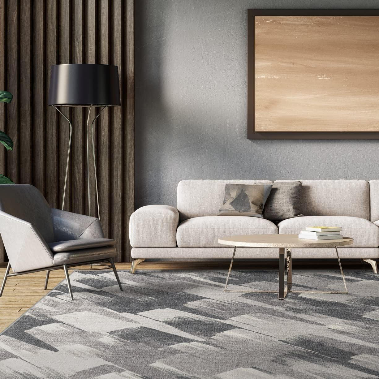 imageRUGGABLE x Star Wars Washable Area Rug Grogu Trellis Ash Grey 3x5 StainResistant NonSlip Small Machine Washable Rugs for Living Room Bedroom Hallway Entryway ampamp Officewith Standard PadC Rogue Squadron Grey Standard Pad