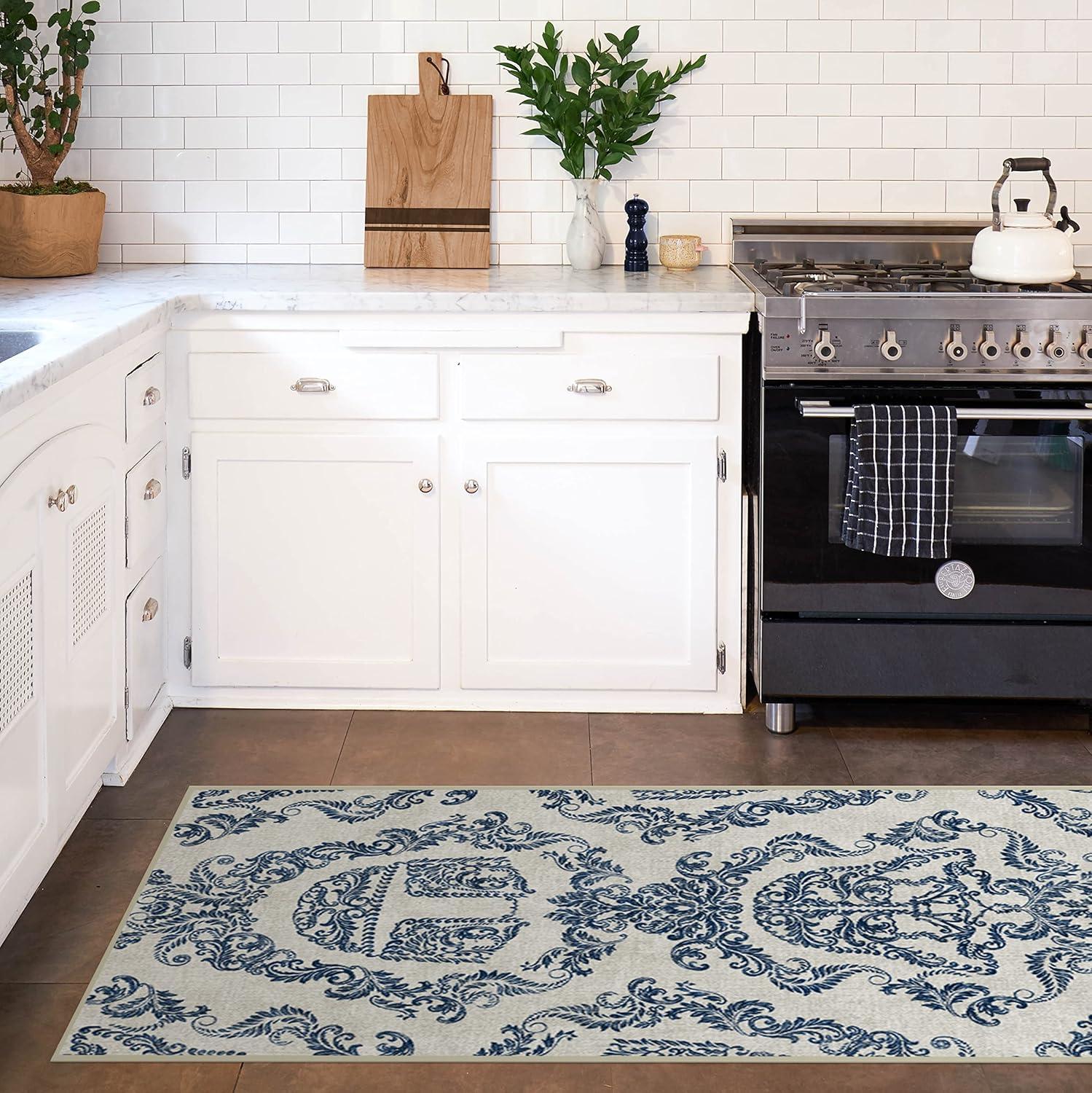 imageRUGGABLE x Star Wars Washable Area Rug Grogu Trellis Ash Grey 3x5 StainResistant NonSlip Small Machine Washable Rugs for Living Room Bedroom Hallway Entryway ampamp Officewith Standard PadDark Side Damask Blue Cushioned Pad