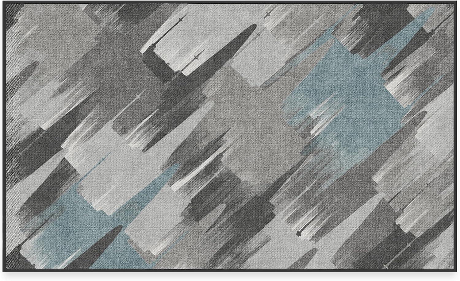 imageRUGGABLE x Star Wars Washable Area Rug Grogu Trellis Ash Grey 3x5 StainResistant NonSlip Small Machine Washable Rugs for Living Room Bedroom Hallway Entryway ampamp Officewith Standard PadC Rogue Squadron Dark Teal Standard Pad