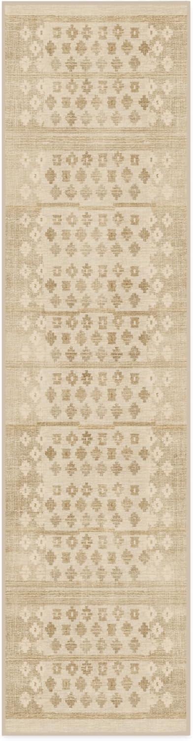 imageRUGGABLE x goop Machine Washable Area Rug Lucia Natural 10x14 StainResistant NonSlip Large Rugs for Living Room Bedroom Hallway Entryway ampamp Officewith Standard PadLucia Natural Cushioned Pad