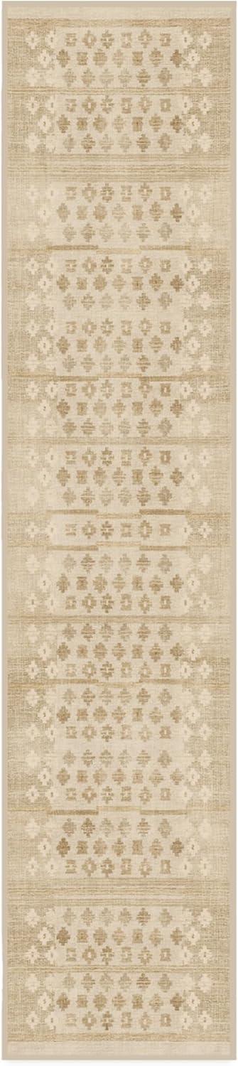 imageRUGGABLE x goop Machine Washable Area Rug Lucia Natural 10x14 StainResistant NonSlip Large Rugs for Living Room Bedroom Hallway Entryway ampamp Officewith Standard PadLucia Natural Standard Pad