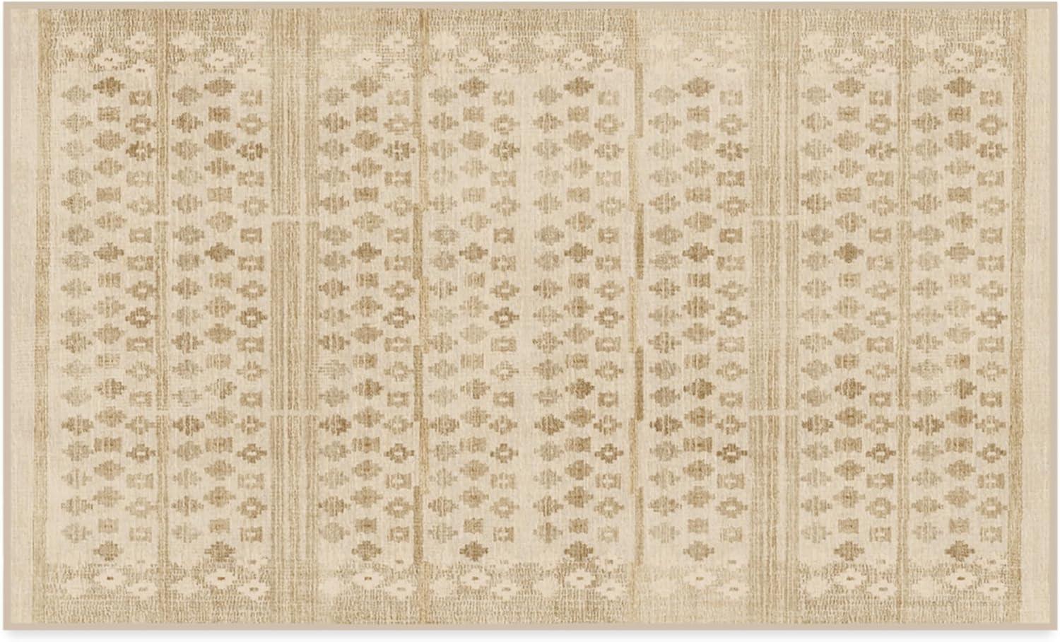 imageRUGGABLE x goop Machine Washable Area Rug Lucia Natural 10x14 StainResistant NonSlip Large Rugs for Living Room Bedroom Hallway Entryway ampamp Officewith Standard PadLucia Natural Cushioned Pad