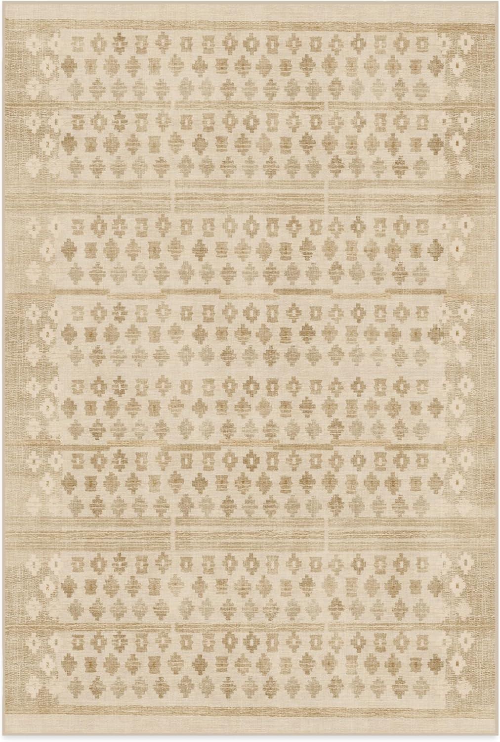 imageRUGGABLE x goop Machine Washable Area Rug Lucia Natural 10x14 StainResistant NonSlip Large Rugs for Living Room Bedroom Hallway Entryway ampamp Officewith Standard PadLucia Natural Cushioned Pad