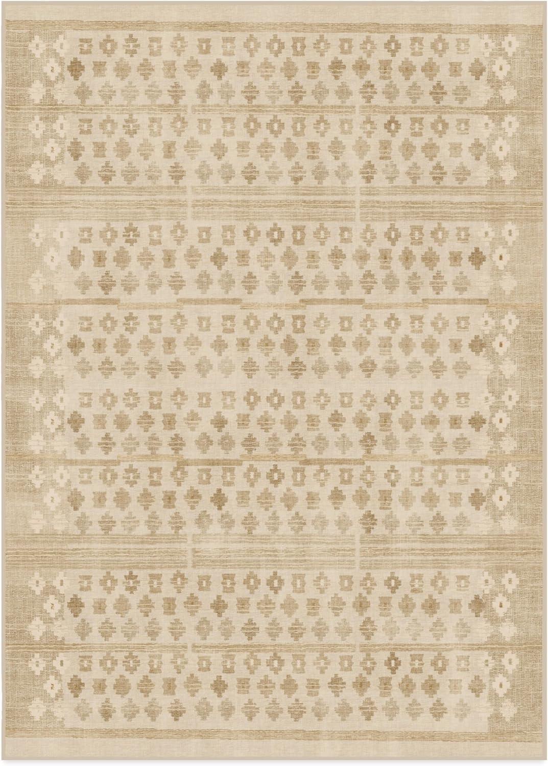 imageRUGGABLE x goop Machine Washable Area Rug Lucia Natural 10x14 StainResistant NonSlip Large Rugs for Living Room Bedroom Hallway Entryway ampamp Officewith Standard PadLucia Natural Cushioned Pad