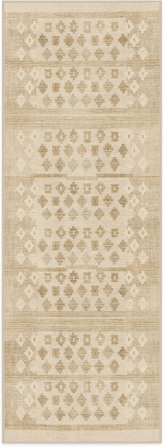 imageRUGGABLE x goop Machine Washable Area Rug Lucia Natural 10x14 StainResistant NonSlip Large Rugs for Living Room Bedroom Hallway Entryway ampamp Officewith Standard PadLucia Natural Cushioned Pad