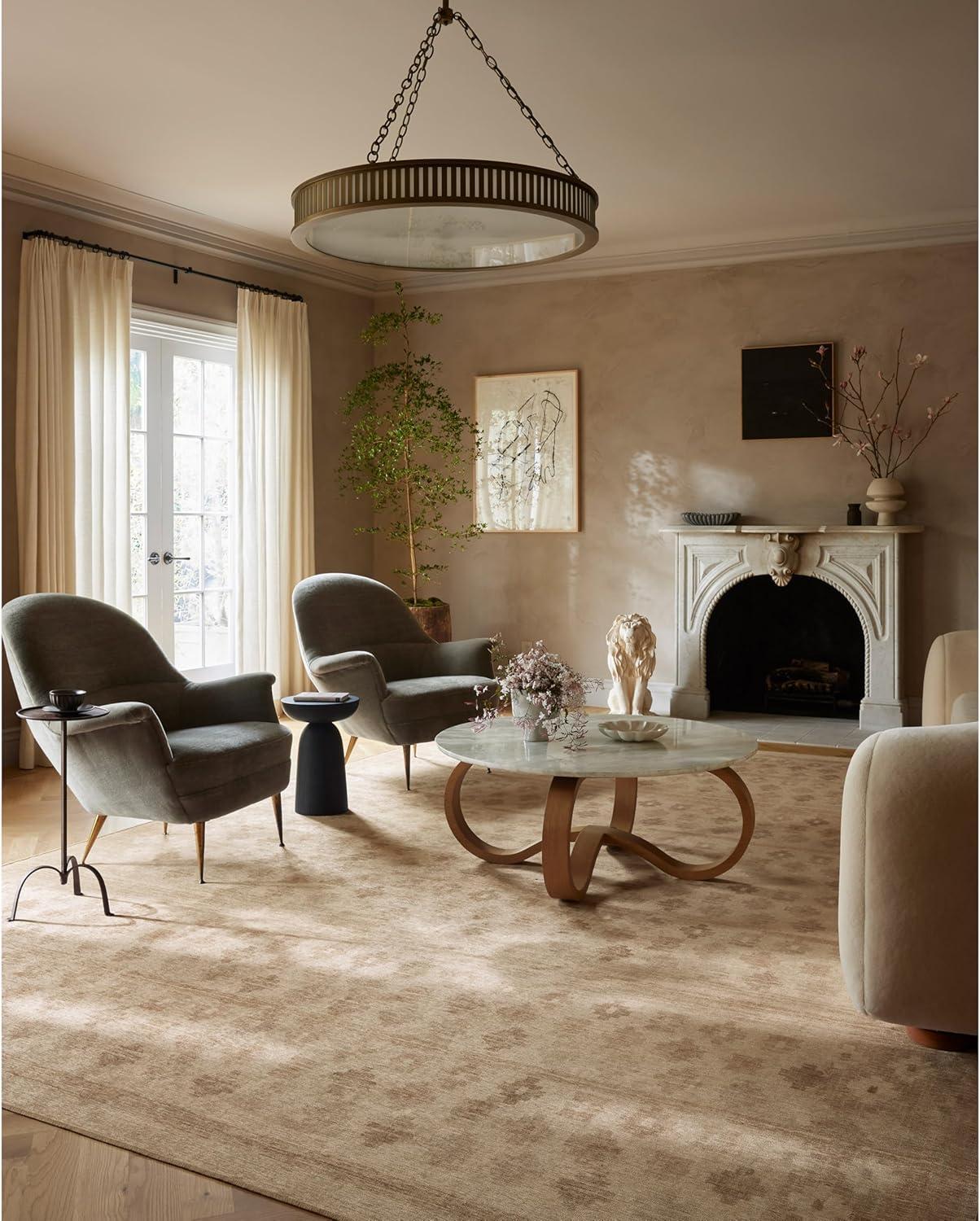 imageRUGGABLE x goop Machine Washable Area Rug Lucia Natural 10x14 StainResistant NonSlip Large Rugs for Living Room Bedroom Hallway Entryway ampamp Officewith Standard PadLucia Natural Standard Pad