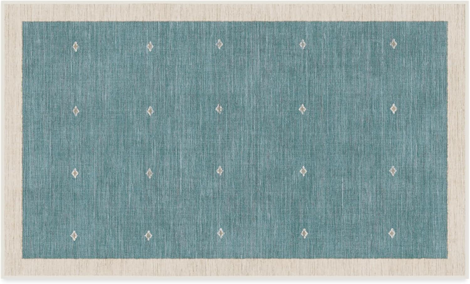 imageRUGGABLE x goop Machine Washable Area Rug Lucia Natural 10x14 StainResistant NonSlip Large Rugs for Living Room Bedroom Hallway Entryway ampamp Officewith Standard PadLuna Soft Teal Cushioned Pad