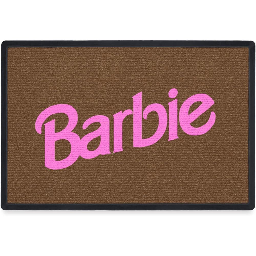 imageRUGGABLE Washable Front Doormat  Barbie Light Pink 2x3 IndoorOutdoor Doormat  FadeResistant Durable NonSlip  Welcome Mat for Entryway Hallway Bathroom ampamp Decor  with Standard Pad