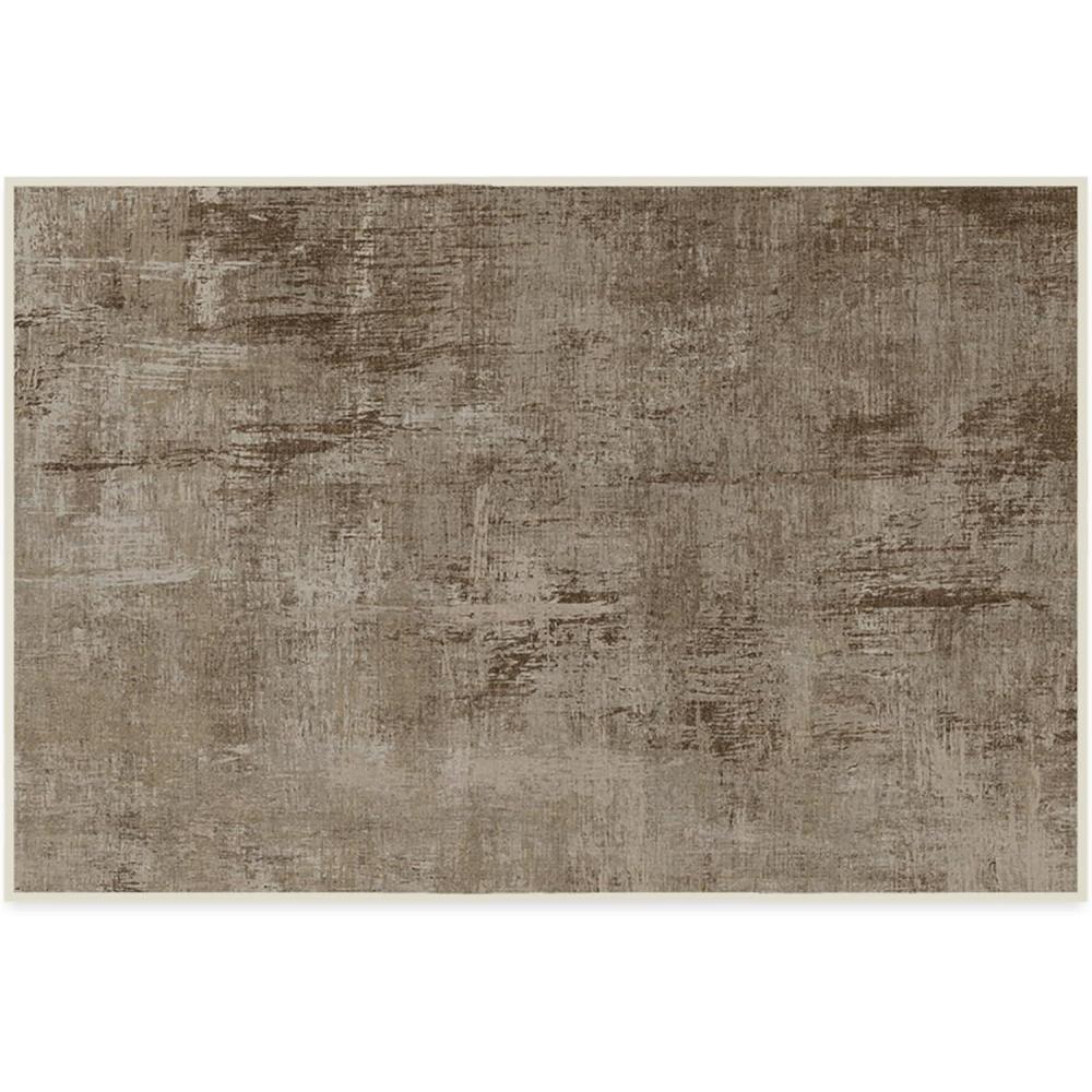 imageRUGGABLE Washable Modern Area Rug Impasto Natural 3x5 StainResistant NonSlip Small Machine Washable Rugs for Living Room Bedroom Hallway Entryway ampamp Officewith Standard PadNatural Standard Pad