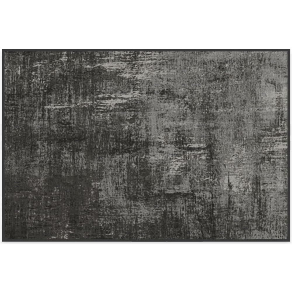 imageRUGGABLE Washable Modern Area Rug Impasto Natural 3x5 StainResistant NonSlip Small Machine Washable Rugs for Living Room Bedroom Hallway Entryway ampamp Officewith Standard PadGreyscale Standard Pad