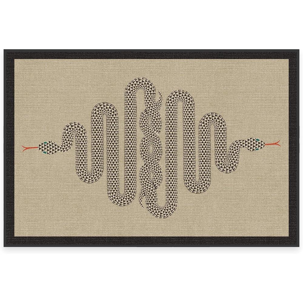imageRUGGABLE x Jonathan Adler Machine Washable Modern Runner Rug  Inkdrop Camel ampamp Ivory 25x7 StainResistant NonSlip  Washable Rug for Hallway Entryway Living Room ampamp Kitchenwith Standard PadVenom Neutral  Standard Pad