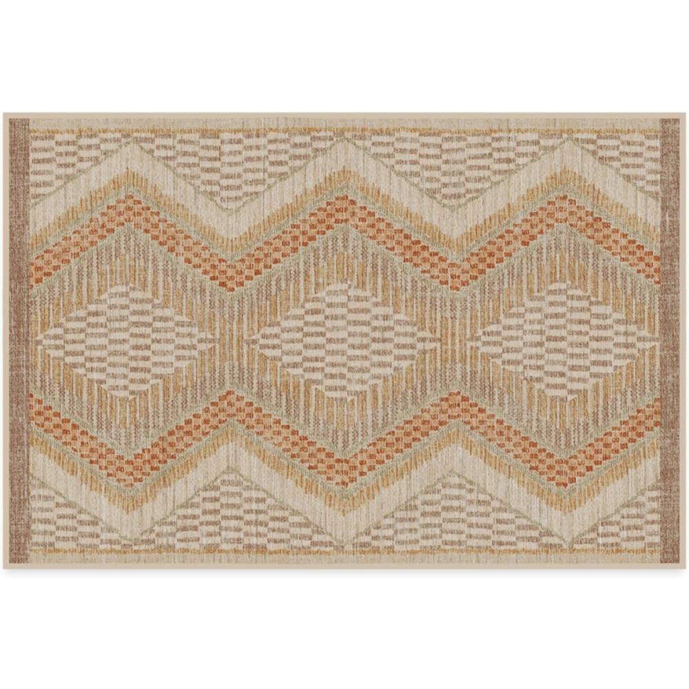 imageRUGGABLE x Justina Blakeney Machine Washable Area Rug Josephine Midnight 4x6 StainResistant NonSlip Medium Rugs for Living Room Bedroom Hallway Entryway ampamp Officewith Standard PadNatural Terra Cushioned Pad