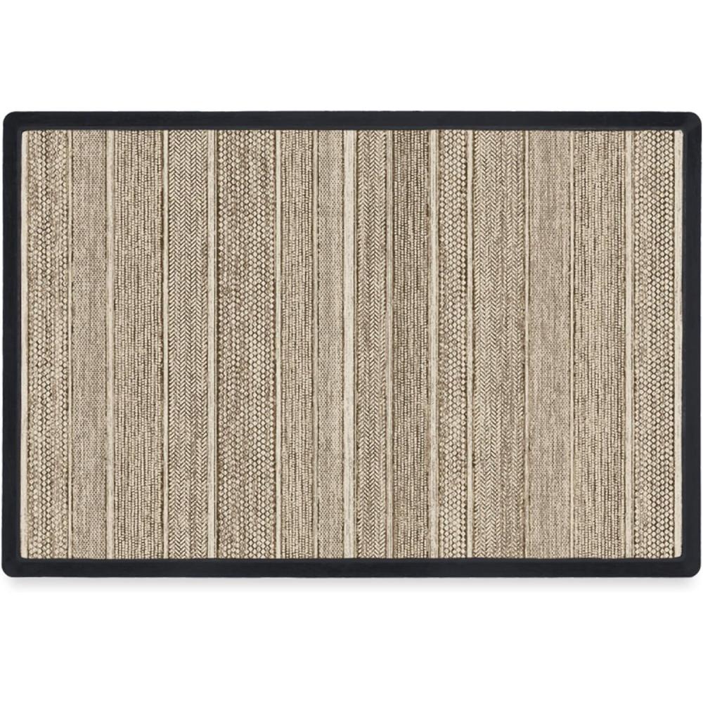 imageRuggable Washable Front Entryway 2x3 Welcome Door Mat Coco Mata Premium Doormat for Indoor Outdoor Entry with Gripper Non Slip Pad