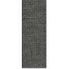 RUGGABLE Washable Area Rug – Outdoor Gingham Plaid Black & White 3×5, Stain-Resistant, Non-Slip – Small Machine Washable Rugs for Entryway, Patio, Balcony, Deck, & Porch–with Standard Pad(Parquet Black – Standard Pad)