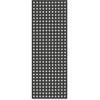 RUGGABLE Washable Area Rug – Outdoor Gingham Plaid Black & White 3×5, Stain-Resistant, Non-Slip – Small Machine Washable Rugs for Entryway, Patio, Balcony, Deck, & Porch–with Standard Pad(Adde Black – Standard Pad)