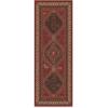 RUGGABLE Washable Area Rug – Zareen Scarlet Red 6×9, Stain-Resistant, Non-Slip – Medium Machine Washable Rugs for Living Room, Bedroom, Hallway, Entryway & Office–with Standard Pad(Scarlet Red – Standard Pad)