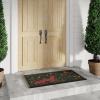 RUGGABLE Washable Front Doormat – Welcome 2×3 Indoor/Outdoor Doormat – Fade–Resistant, Durable, Non–Slip – Welcome Mat for Entryway, Hallway, Bathroom, & Decor – with Standard Pad(Woodland Friends Multicolor – Large Doormat)