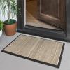Ruggable Washable Front Entryway 2×3 Welcome Door Mat , Coco Mata, Premium Doormat for Indoor Outdoor Entry with Gripper Non Slip Pad