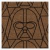Ruggable x Star Wars Washable Front Entryway 2×3 Welcome Door Mat , Darth Vader Vision, Premium Doormat for Indoor Outdoor Entry with Gripper Non Slip Pad