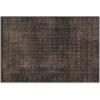 RUGGABLE Machine Washable Area Rug – Founders Cyrus Black 2×3, Stain-Resistant, Non-Slip – Small Washable Rugs for Living Room, Bedroom, Hallway, Entryway & Office–with Standard Pad(Cyrus Black – Cushioned Pad)
