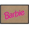 RUGGABLE Washable Front Doormat – Barbie Fuchsia Pink 2×3 Indoor/Outdoor Doormat – Fade–Resistant, Durable, Non–Slip – Welcome Mat for Entryway, Hallway, Bathroom, & Decor – with Standard Pad