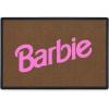 RUGGABLE Washable Front Doormat – Barbie Light Pink 2×3 Indoor/Outdoor Doormat – Fade–Resistant, Durable, Non–Slip – Welcome Mat for Entryway, Hallway, Bathroom, & Decor – with Standard Pad