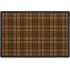 RUGGABLE Washable Front Doormat – Welcome 2×3 Indoor/Outdoor Doormat – Fade–Resistant, Durable, Non–Slip – Welcome Mat for Entryway, Hallway, Bathroom, & Decor – with Standard Pad(Linea Plaid)