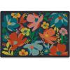 RUGGABLE Washable Front Doormat – Welcome 2×3 Indoor/Outdoor Doormat – Fade–Resistant, Durable, Non–Slip – Welcome Mat for Entryway, Hallway, Bathroom, & Decor – with Standard Pad(C – Multicolor Blossom)