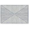RUGGABLE x Jonathan Adler Machine Washable Modern Runner Rug – Inkdrop Camel & Ivory 2.5×7, Stain-Resistant, Non-Slip – Washable Rug for Hallway, Entryway, Living Room & Kitchen–with Standard Pad(Inkdrop Slate Blue – Cushioned Pad)