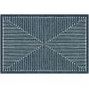 RUGGABLE x Jonathan Adler Machine Washable Modern Runner Rug – Inkdrop Camel & Ivory 2.5×7, Stain-Resistant, Non-Slip – Washable Rug for Hallway, Entryway, Living Room & Kitchen–with Standard Pad(Inkdrop Lapis Blue – Cushioned Pad)