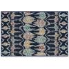 RUGGABLE x Star Wars Washable Area Rug – Corellian Ikat Navy 2×3, Stain-Resistant, Non-Slip – Small Machine Washable Rugs for Living Room, Bedroom, Hallway, Entryway & Bathroom–with Standard Pad