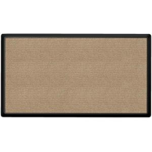 RUGGABLE Washable Front Doormat – Welcome 2×3 Indoor/Outdoor Doormat – Fade–Resistant, Durable, Non–Slip – Welcome Mat for Entryway, Hallway, Bathroom, & Decor – with Standard Pad(Looped Solid Light Coir)