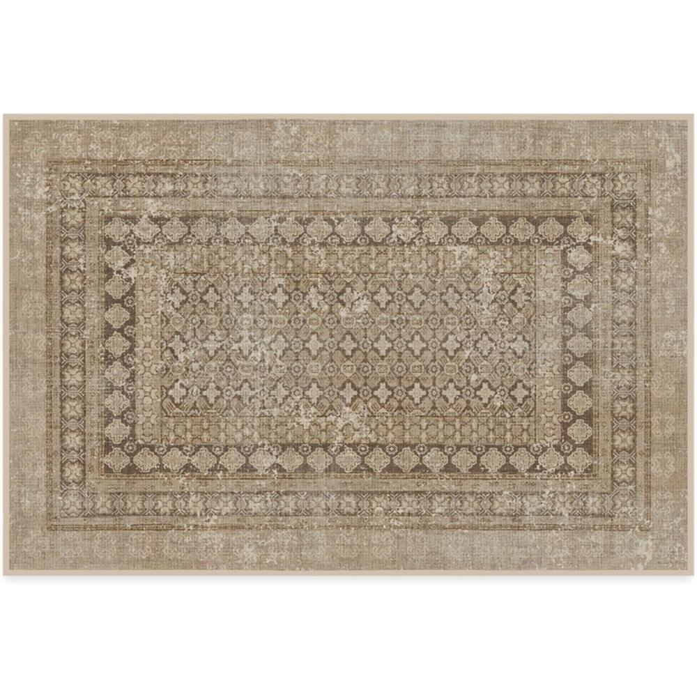 imageRUGGABLE Machine Washable Runner Rug  Founders Cyrus Black 25x7 StainResistant NonSlip  Washable Rug for Hallway Entryway Living Room ampamp Kitchenwith Standard PadCyrus Rose Gold  Standard Pad