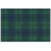 RUGGABLE Washable Plaid Area Rug – Dress Stewart Tartan White 2×3, Stain-Resistant, Non-Slip – Small Machine Washable Rugs for Living Room, Bedroom, Hallway, Entryway & Bathroom–with Standard Pad(Buffalo Plaid Blackwatch – Cushioned Pad)