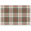 RUGGABLE Washable Plaid Area Rug – Dress Stewart Tartan White 2×3, Stain-Resistant, Non-Slip – Small Machine Washable Rugs for Living Room, Bedroom, Hallway, Entryway & Bathroom–with Standard Pad(A – Dress Stewart Tartan White – Cushioned Pad)
