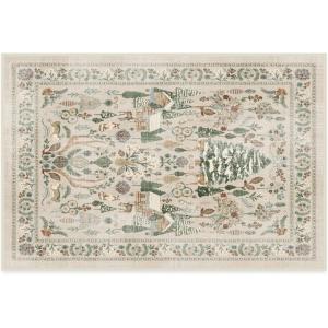 RUGGABLE Washable Plaid Area Rug – Dress Stewart Tartan White 2×3, Stain-Resistant, Non-Slip – Small Machine Washable Rugs for Living Room, Bedroom, Hallway, Entryway & Bathroom–with Standard Pad(B – Juniper Multicolor – Standard Pad)